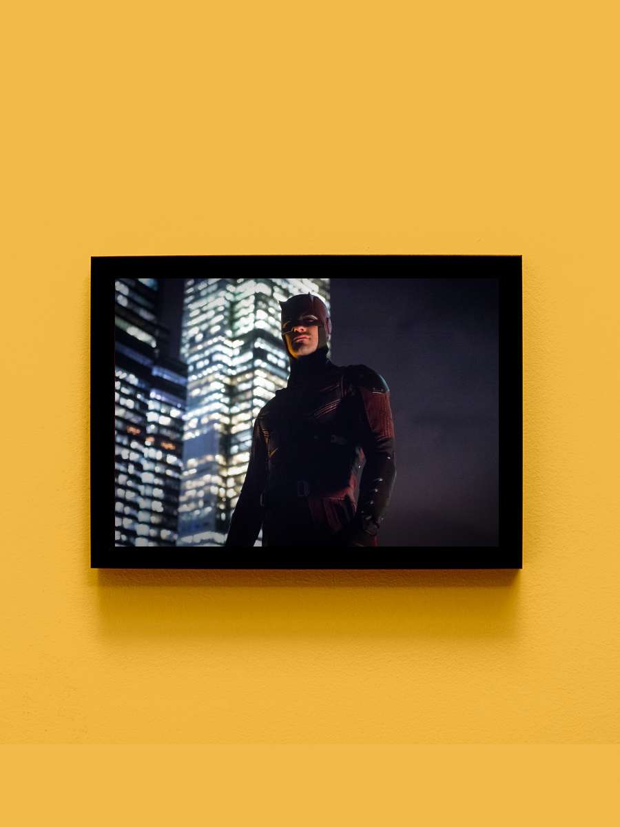 Marvel's Daredevil Dizi Tablo Siyah Çerçeveli Dizi Poster Duvar Tablo