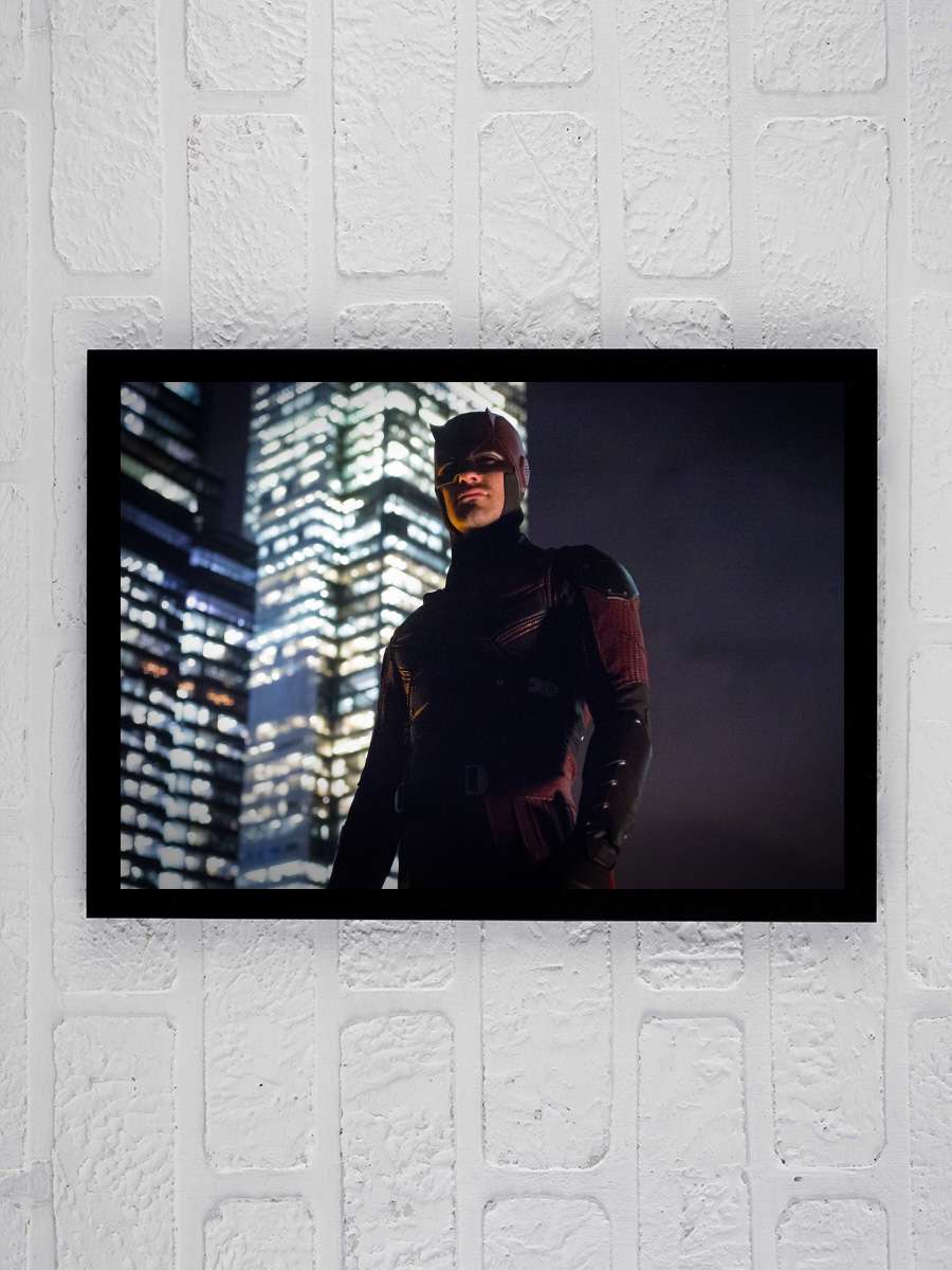 Marvel's Daredevil Dizi Tablo Siyah Çerçeveli Dizi Poster Duvar Tablo