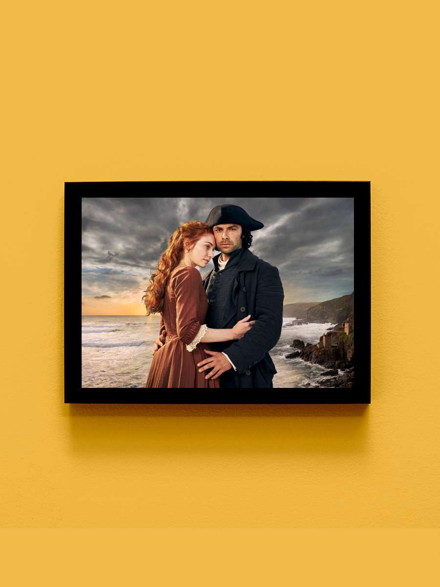 Poldark Dizi Tablo Siyah Çerçeveli Dizi Poster Duvar Tablo