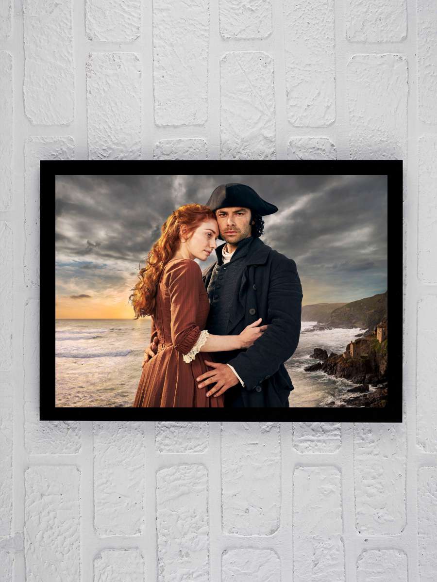 Poldark Dizi Tablo Siyah Çerçeveli Dizi Poster Duvar Tablo