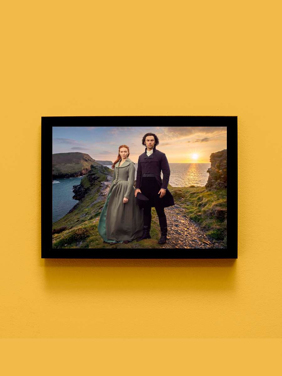 Poldark Dizi Tablo Siyah Çerçeveli Dizi Poster Duvar Tablo