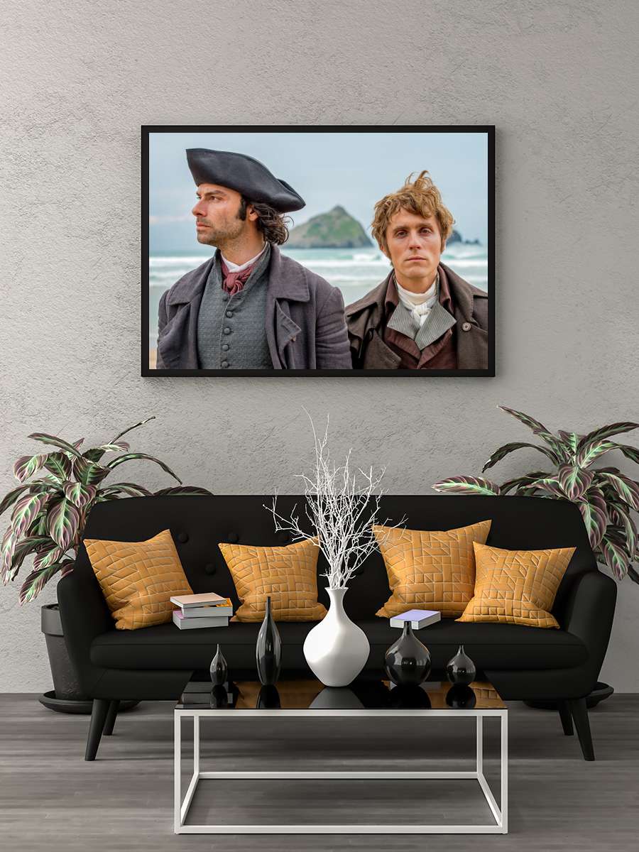 Poldark Dizi Tablo Siyah Çerçeveli Dizi Poster Duvar Tablo