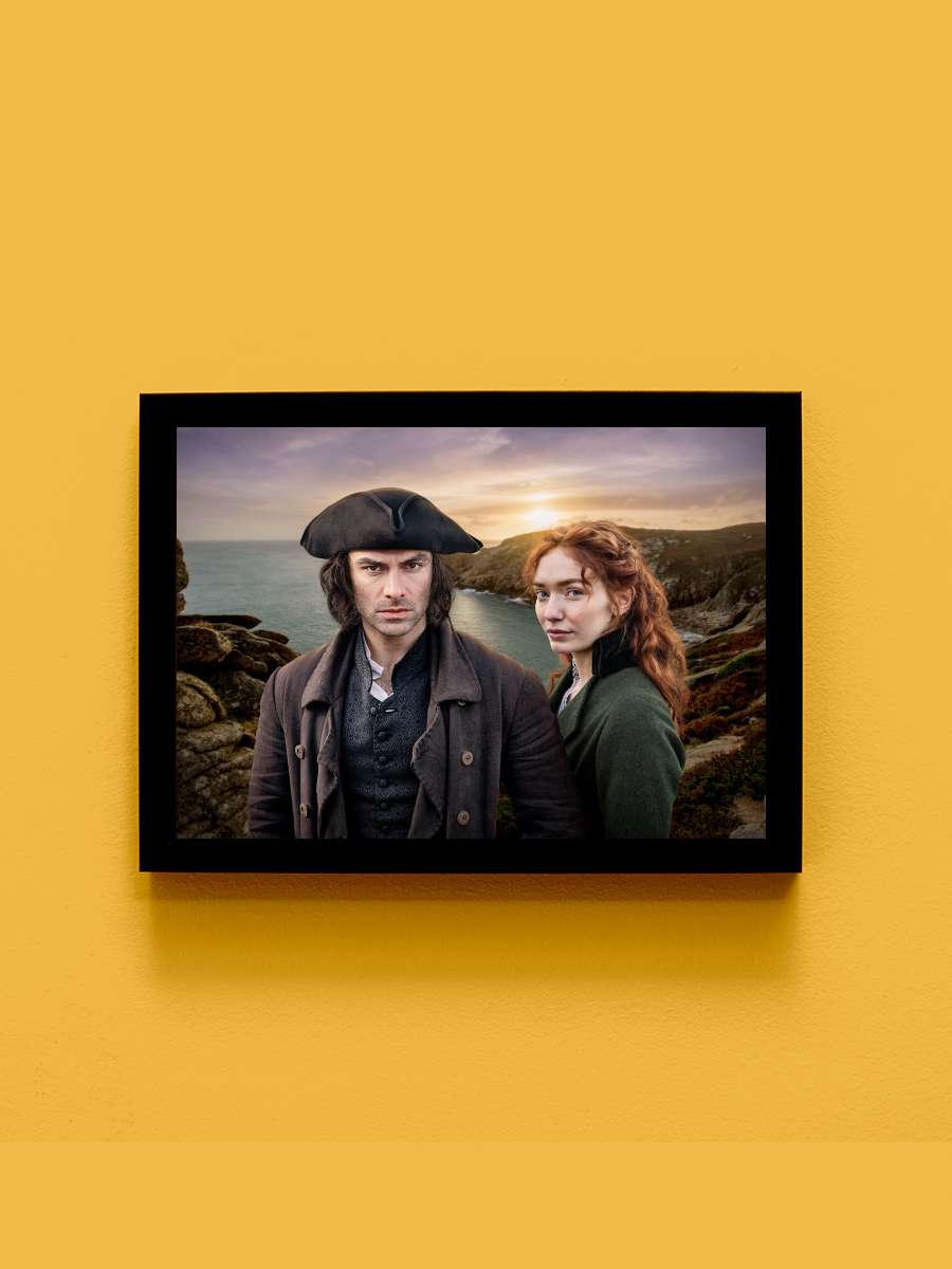 Poldark Dizi Tablo Siyah Çerçeveli Dizi Poster Duvar Tablo