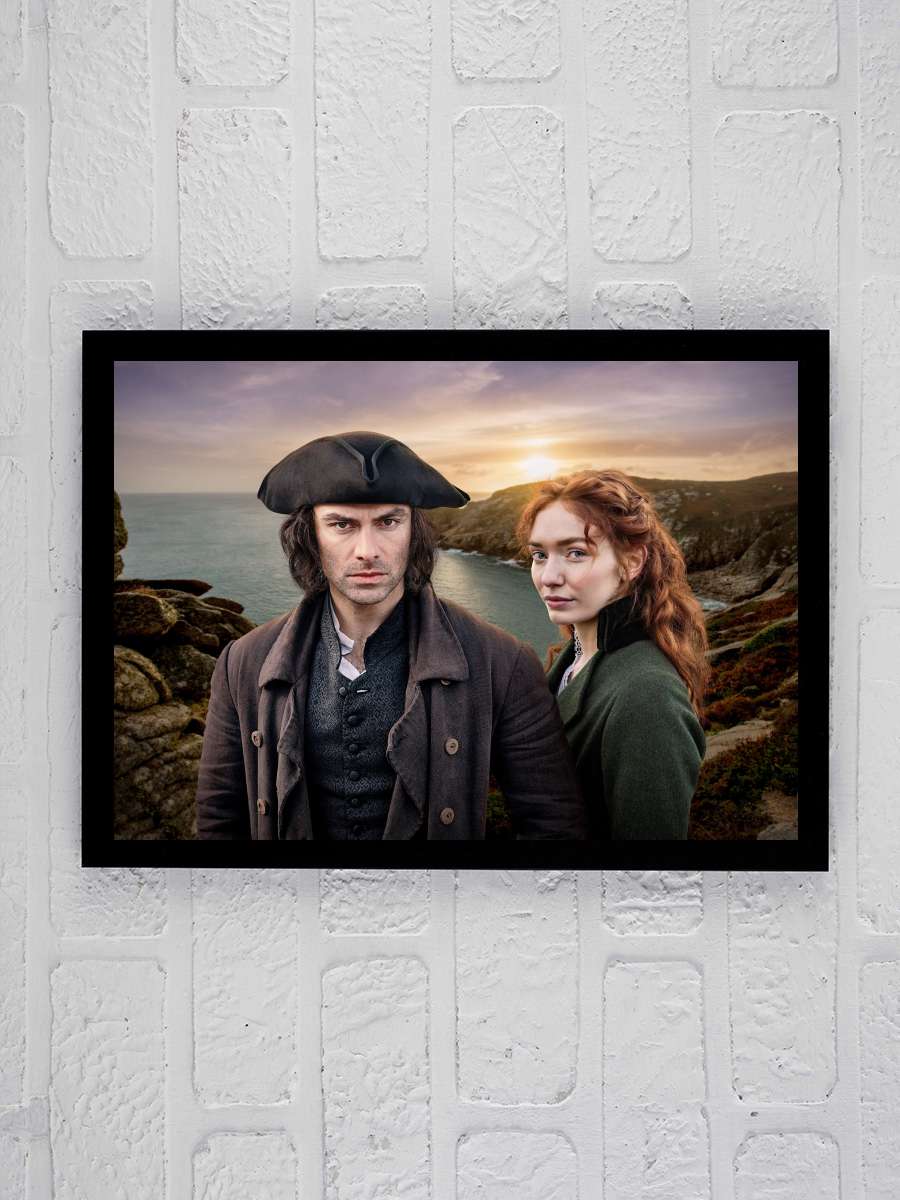 Poldark Dizi Tablo Siyah Çerçeveli Dizi Poster Duvar Tablo