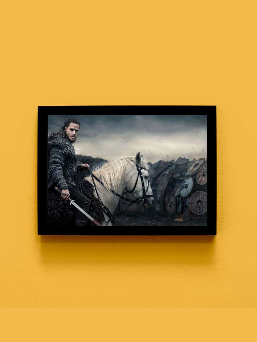 The Last Kingdom Dizi Tablo Siyah Çerçeveli Dizi Poster Duvar Tablo