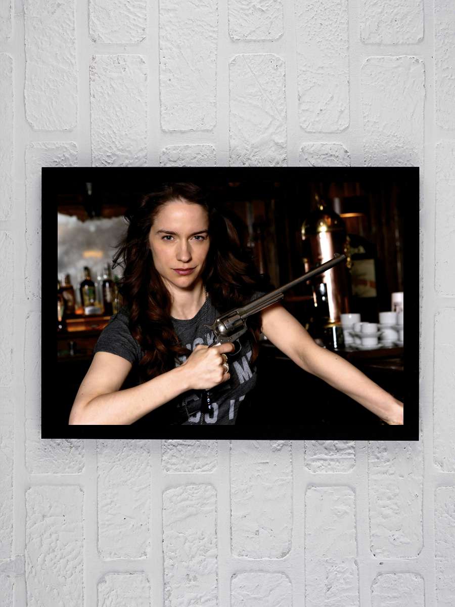 Wynonna Earp Dizi Tablo Siyah Çerçeveli Dizi Poster Duvar Tablo