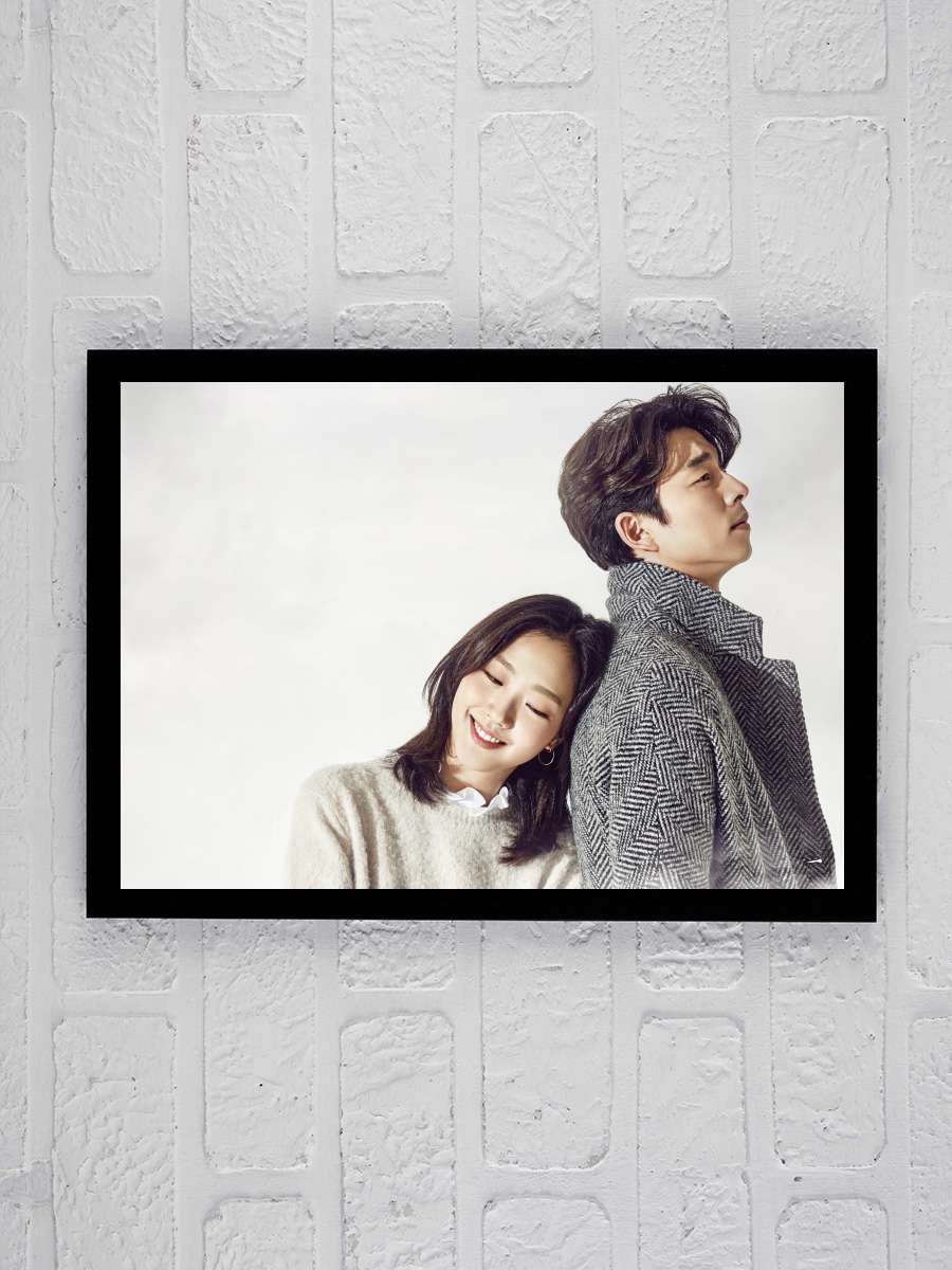 Goblin - 쓸쓸하고 찬란하神-도깨비 Dizi Tablo Siyah Çerçeveli Dizi Poster Duvar Tablo