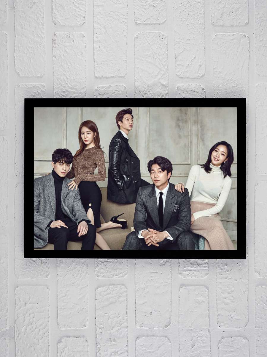 Goblin - 쓸쓸하고 찬란하神-도깨비 Dizi Tablo Siyah Çerçeveli Dizi Poster Duvar Tablo