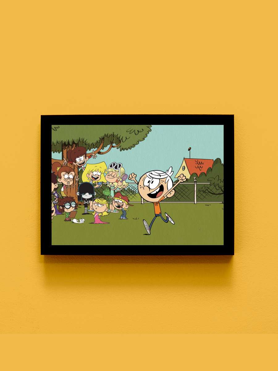 Gürültü Ailesi - The Loud House Dizi Tablo Siyah Çerçeveli Dizi Poster Duvar Tablo