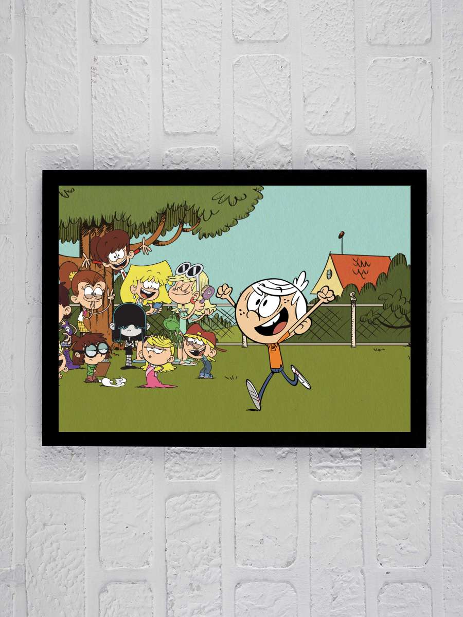 Gürültü Ailesi - The Loud House Dizi Tablo Siyah Çerçeveli Dizi Poster Duvar Tablo