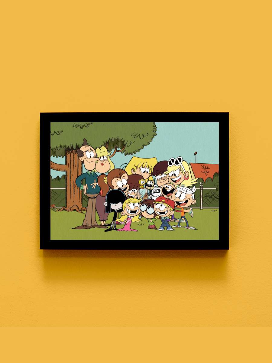 Gürültü Ailesi - The Loud House Dizi Tablo Siyah Çerçeveli Dizi Poster Duvar Tablo