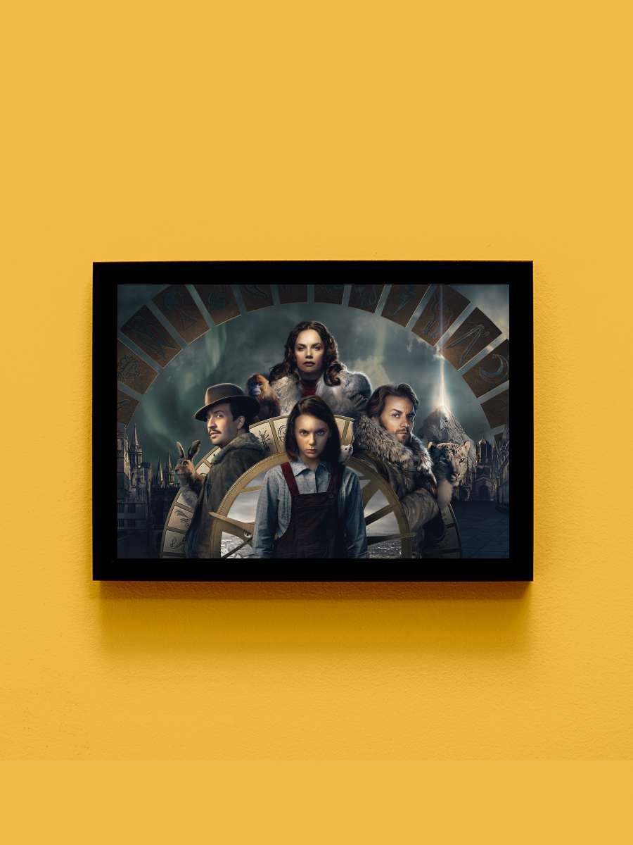 Karanlık Cevher - His Dark Materials Dizi Tablo Siyah Çerçeveli Dizi Poster Duvar Tablo