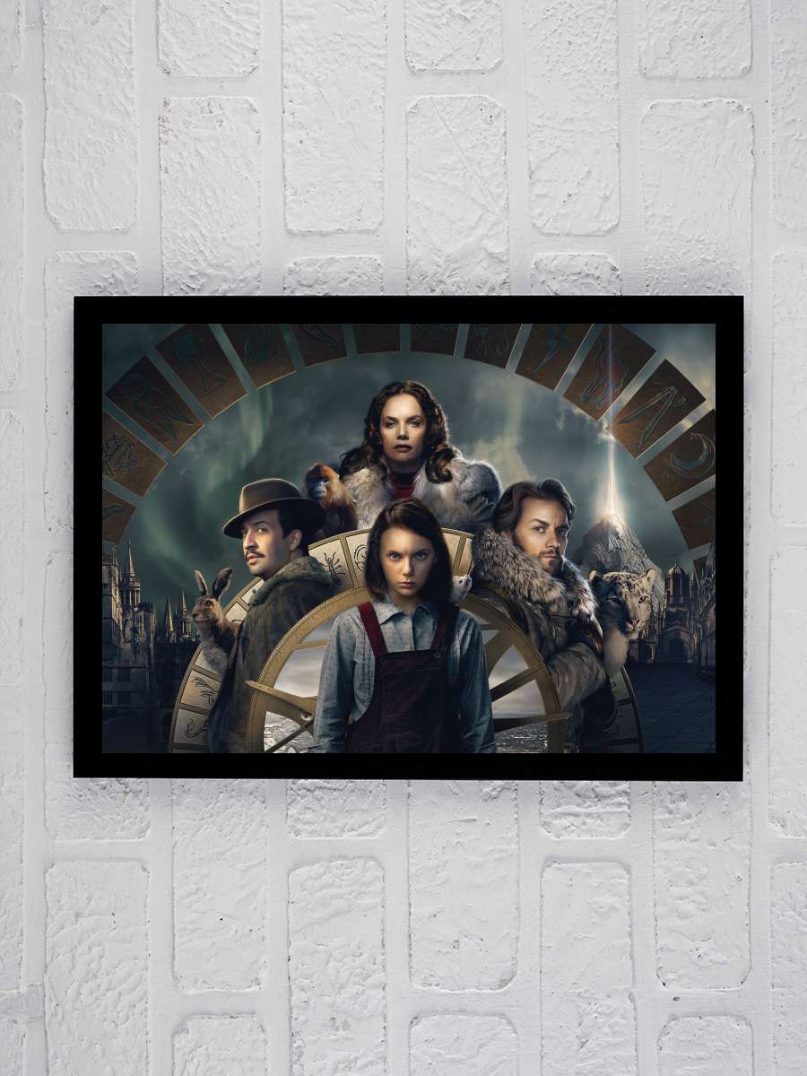 Karanlık Cevher - His Dark Materials Dizi Tablo Siyah Çerçeveli Dizi Poster Duvar Tablo