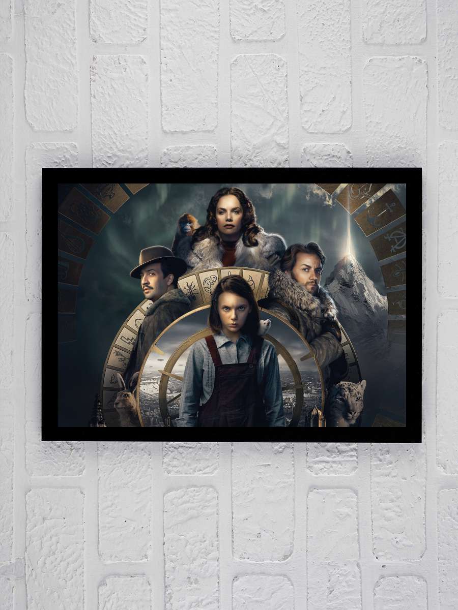 Karanlık Cevher - His Dark Materials Dizi Tablo Siyah Çerçeveli Dizi Poster Duvar Tablo