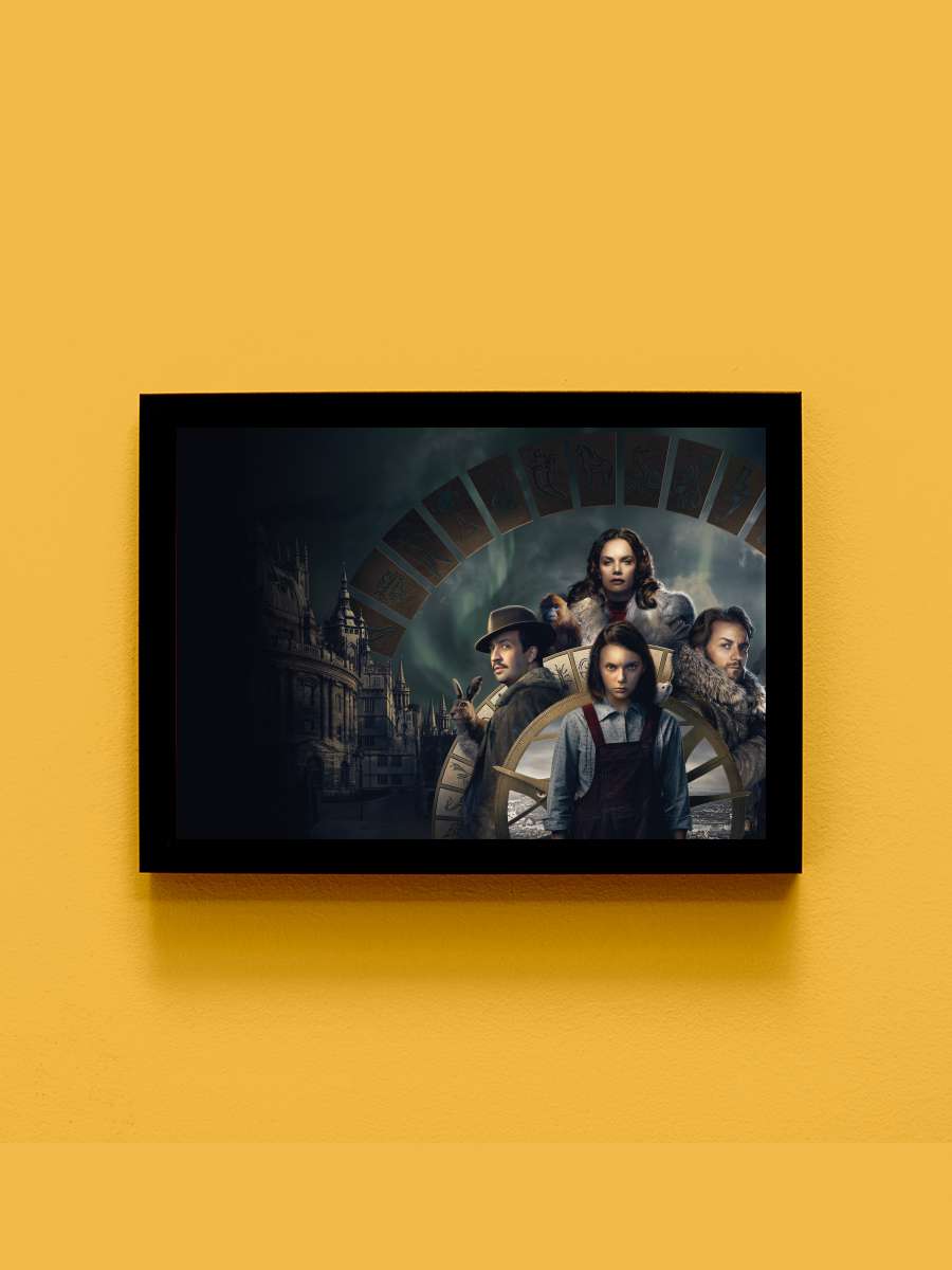 Karanlık Cevher - His Dark Materials Dizi Tablo Siyah Çerçeveli Dizi Poster Duvar Tablo