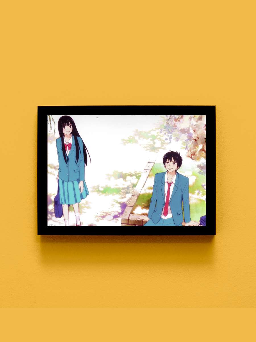 君に届け Dizi Tablo Siyah Çerçeveli Dizi Poster Duvar Tablo