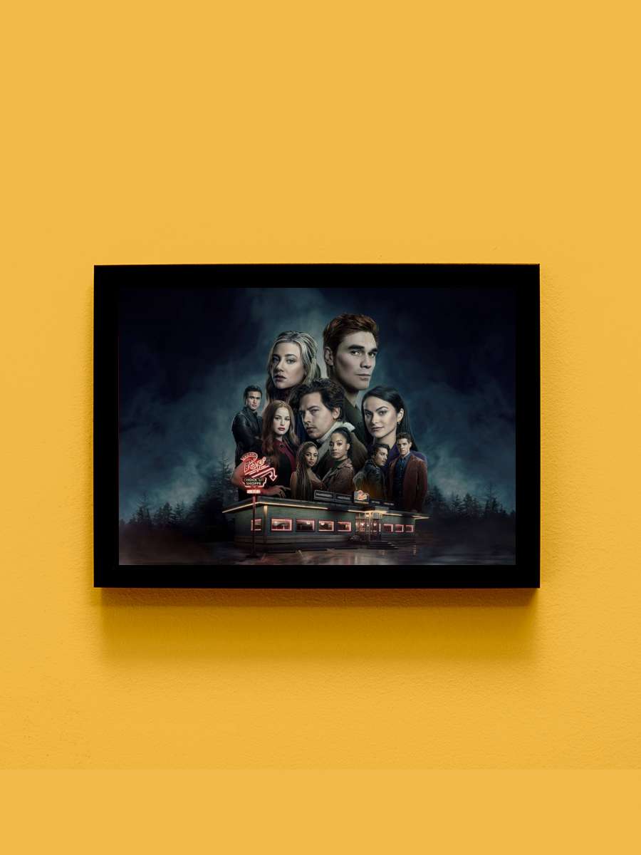 Riverdale Dizi Tablo Siyah Çerçeveli Dizi Poster Duvar Tablo