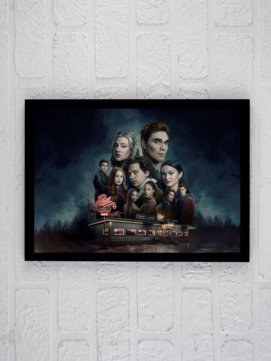 Riverdale Dizi Tablo Siyah Çerçeveli Dizi Poster Duvar Tablo