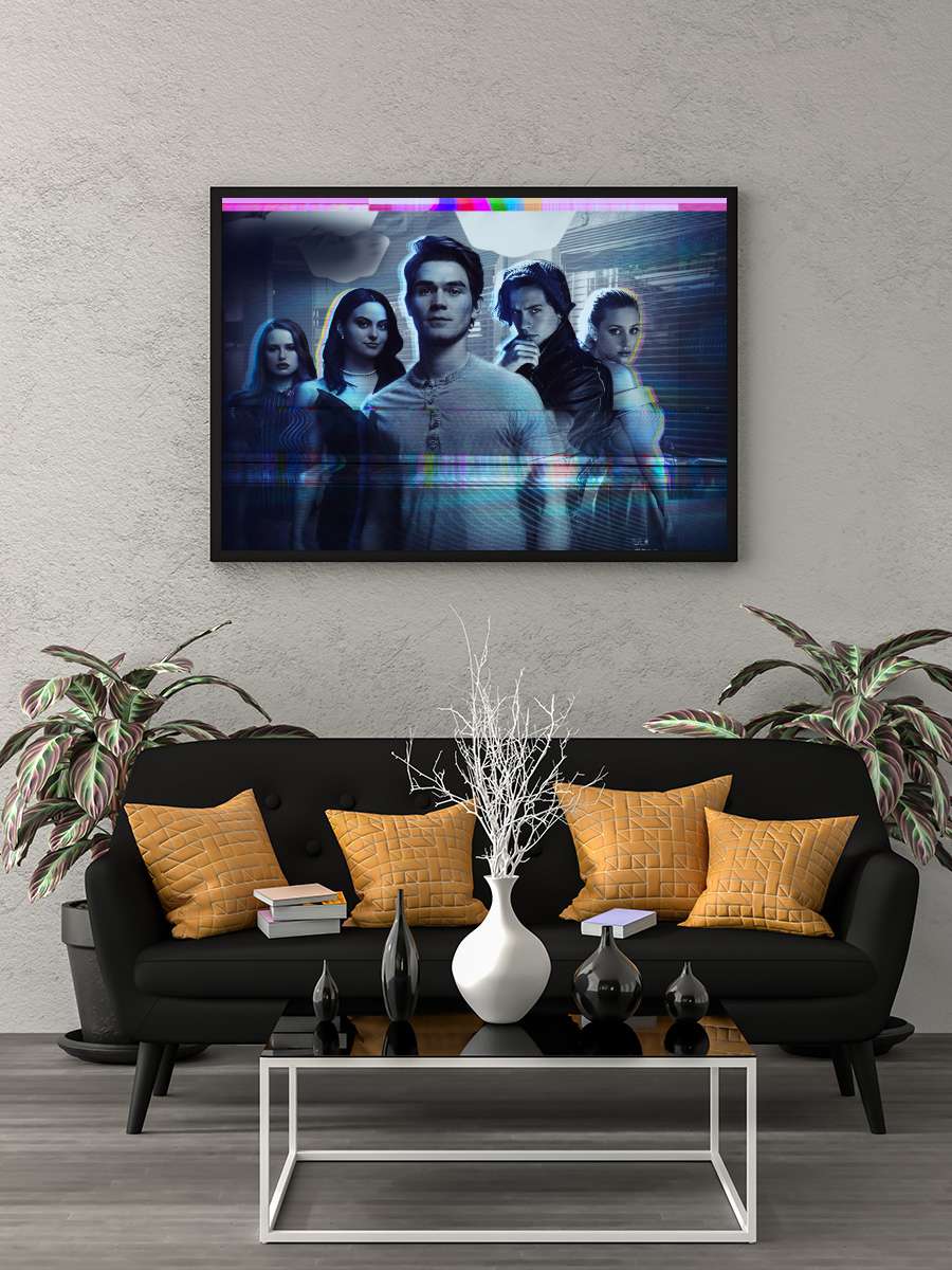 Riverdale Dizi Tablo Siyah Çerçeveli Dizi Poster Duvar Tablo