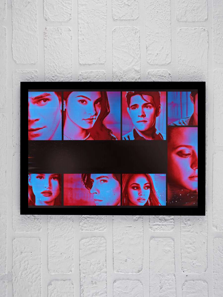 Riverdale Dizi Tablo Siyah Çerçeveli Dizi Poster Duvar Tablo