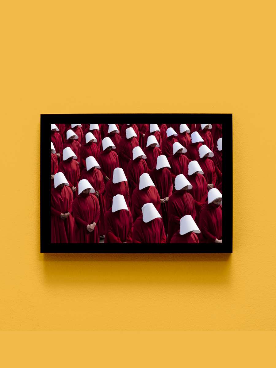 The Handmaid's Tale Dizi Tablo Siyah Çerçeveli Dizi Poster Duvar Tablo