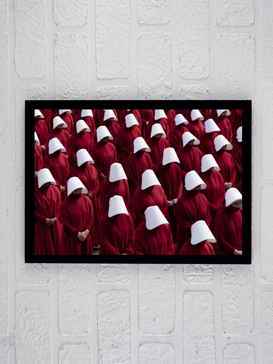 The Handmaid's Tale Dizi Tablo Siyah Çerçeveli Dizi Poster Duvar Tablo