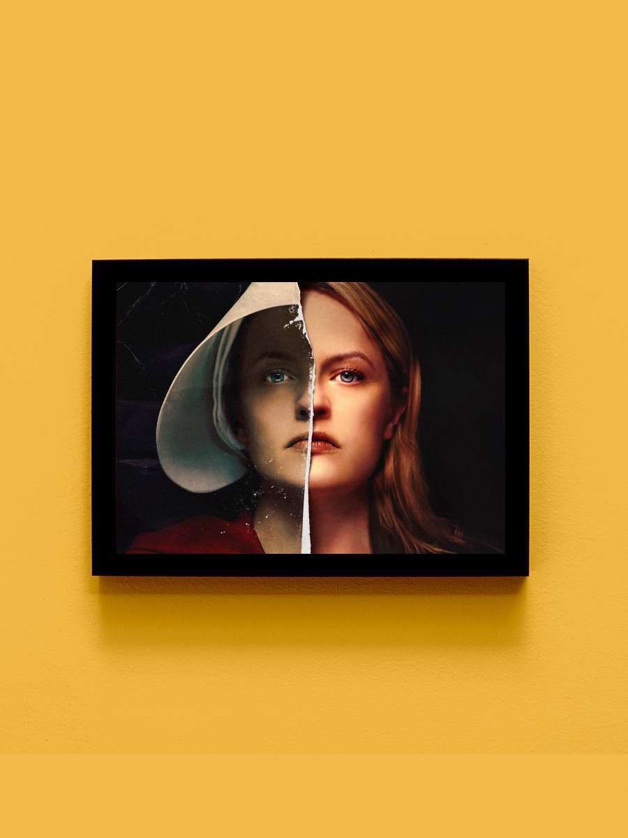 The Handmaid's Tale Dizi Tablo Siyah Çerçeveli Dizi Poster Duvar Tablo