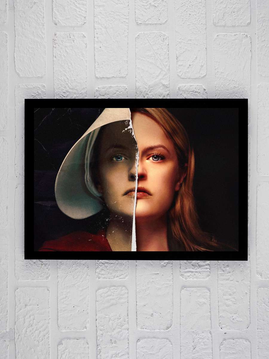 The Handmaid's Tale Dizi Tablo Siyah Çerçeveli Dizi Poster Duvar Tablo