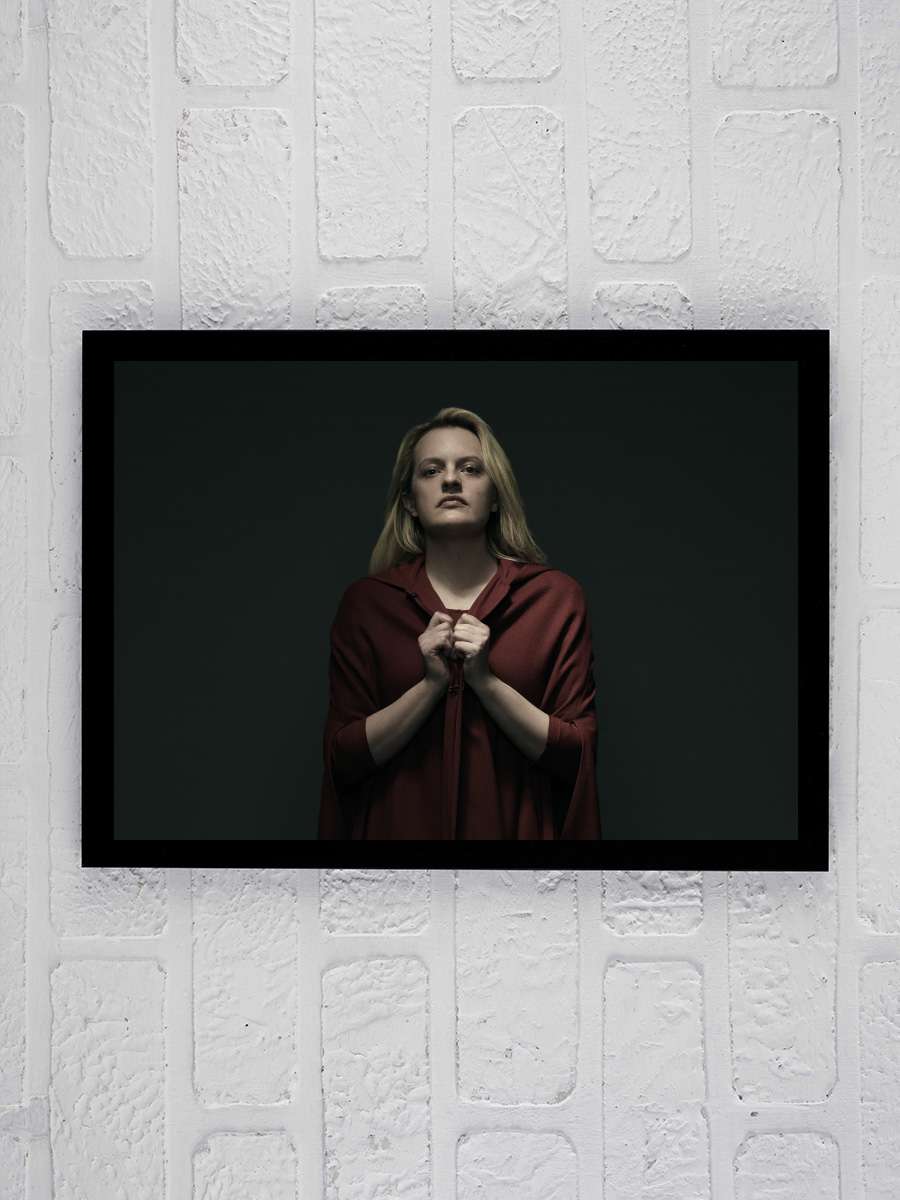 The Handmaid's Tale Dizi Tablo Siyah Çerçeveli Dizi Poster Duvar Tablo