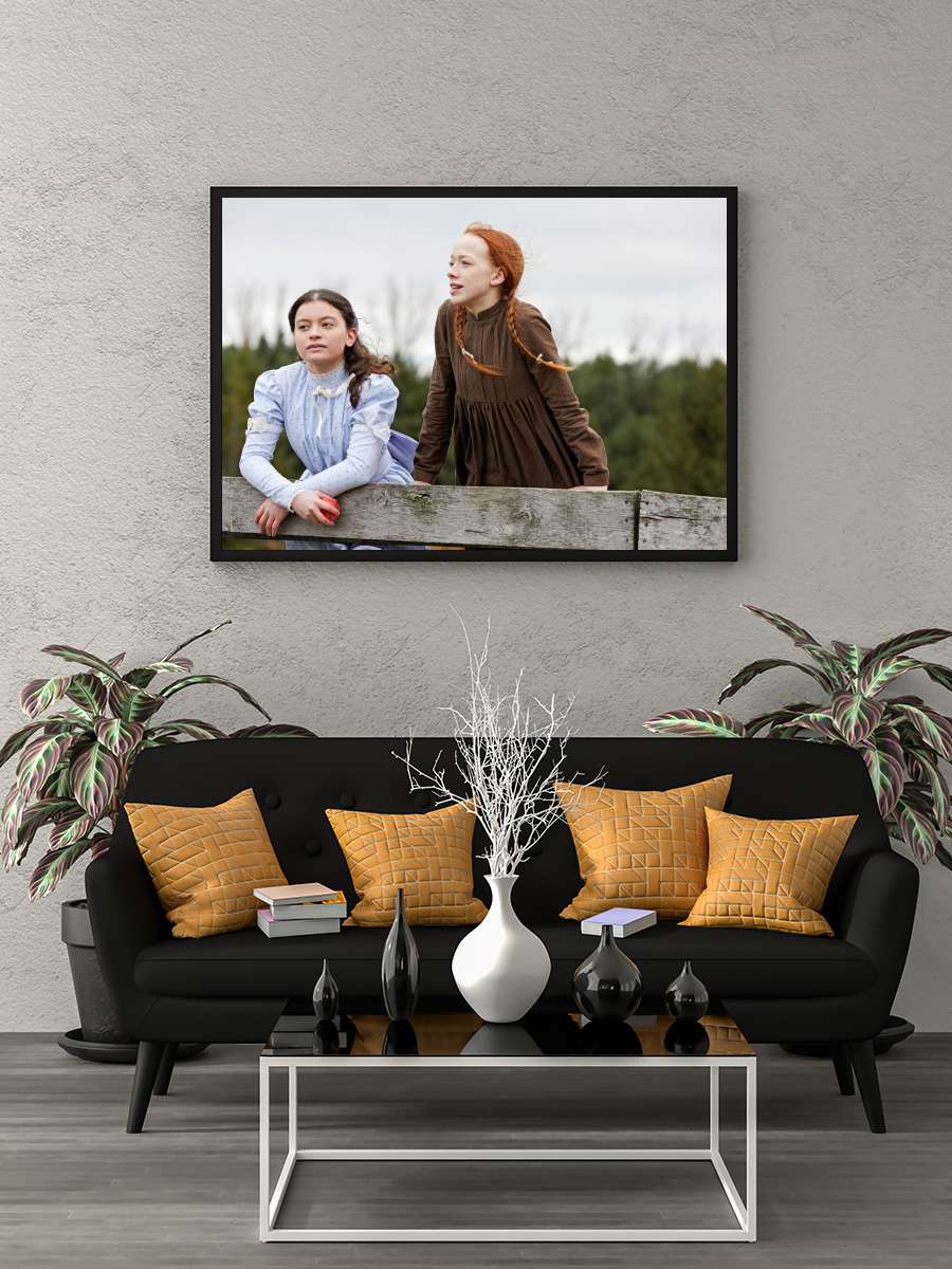 Anne with an E Dizi Tablo Siyah Çerçeveli Dizi Poster Duvar Tablo