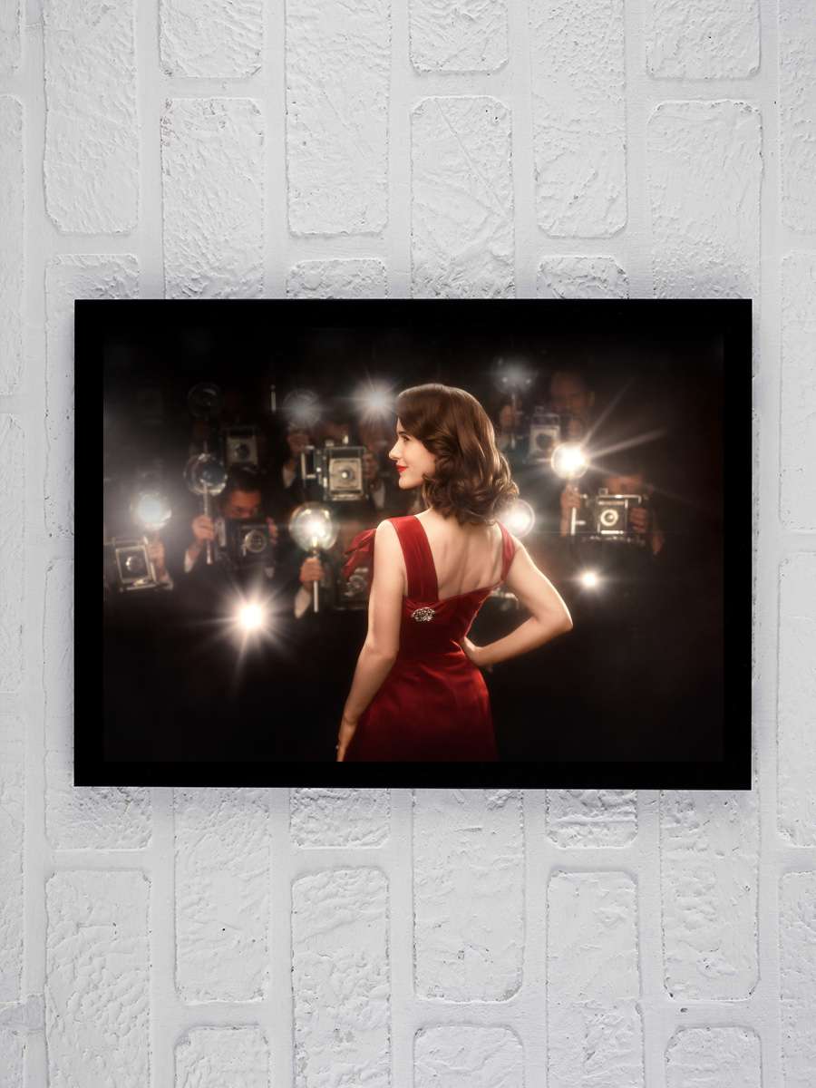 Muhteşem Bayan Maisel - The Marvelous Mrs. Maisel Dizi Tablo Siyah Çerçeveli Dizi Poster Duvar Tablo