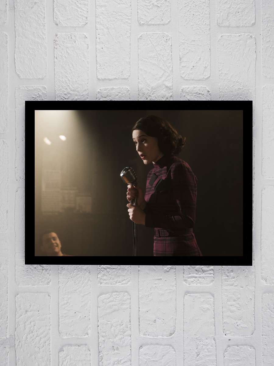 Muhteşem Bayan Maisel - The Marvelous Mrs. Maisel Dizi Tablo Siyah Çerçeveli Dizi Poster Duvar Tablo