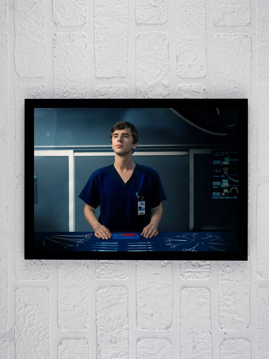 The Good Doctor Dizi Tablo Siyah Çerçeveli Dizi Poster Duvar Tablo