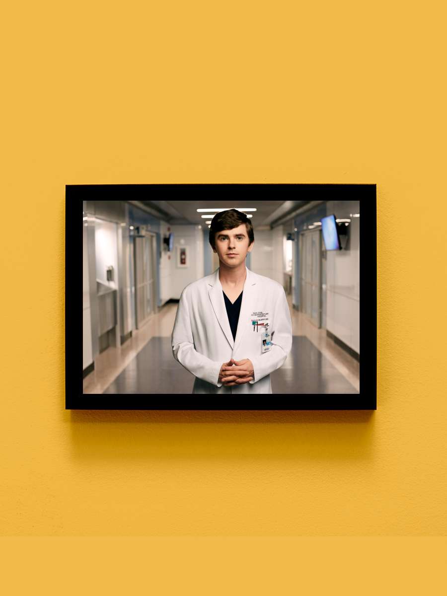 The Good Doctor Dizi Tablo Siyah Çerçeveli Dizi Poster Duvar Tablo