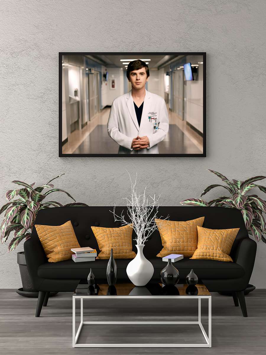 The Good Doctor Dizi Tablo Siyah Çerçeveli Dizi Poster Duvar Tablo