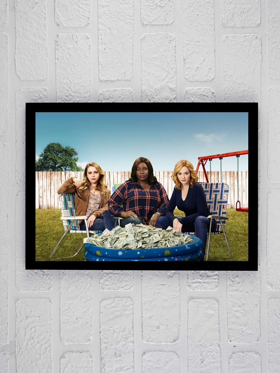 Good Girls Dizi Tablo Siyah Çerçeveli Dizi Poster Duvar Tablo