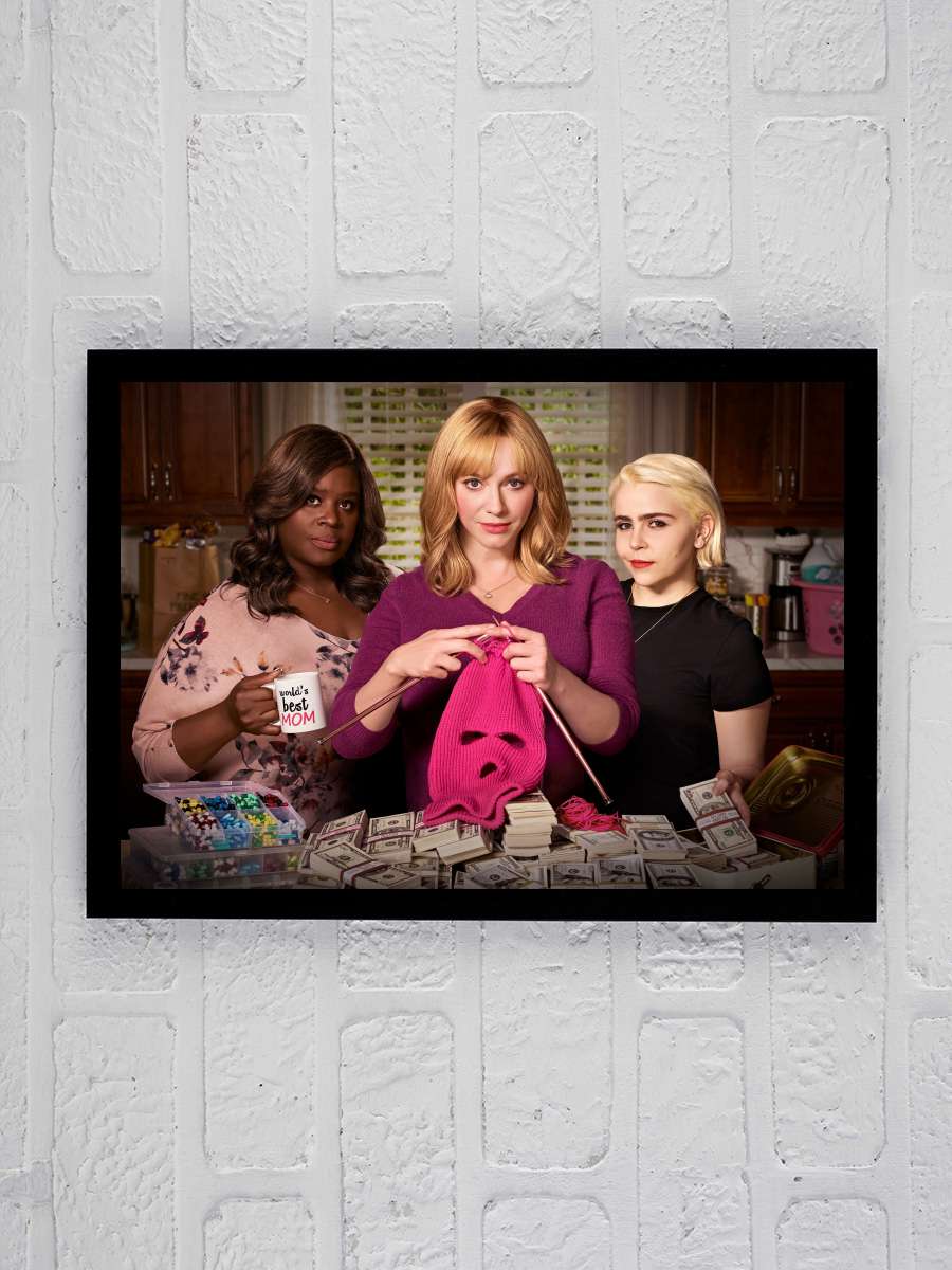 Good Girls Dizi Tablo Siyah Çerçeveli Dizi Poster Duvar Tablo