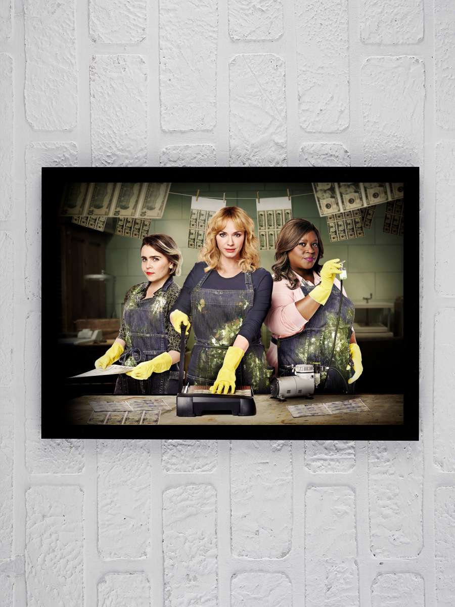 Good Girls Dizi Tablo Siyah Çerçeveli Dizi Poster Duvar Tablo