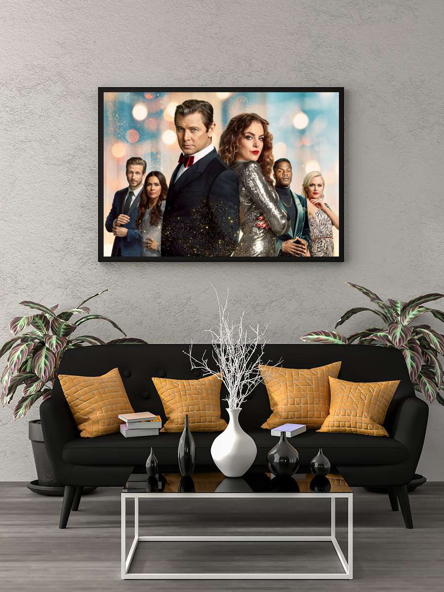 Hanedan - Dynasty Dizi Tablo Siyah Çerçeveli Dizi Poster Duvar Tablo