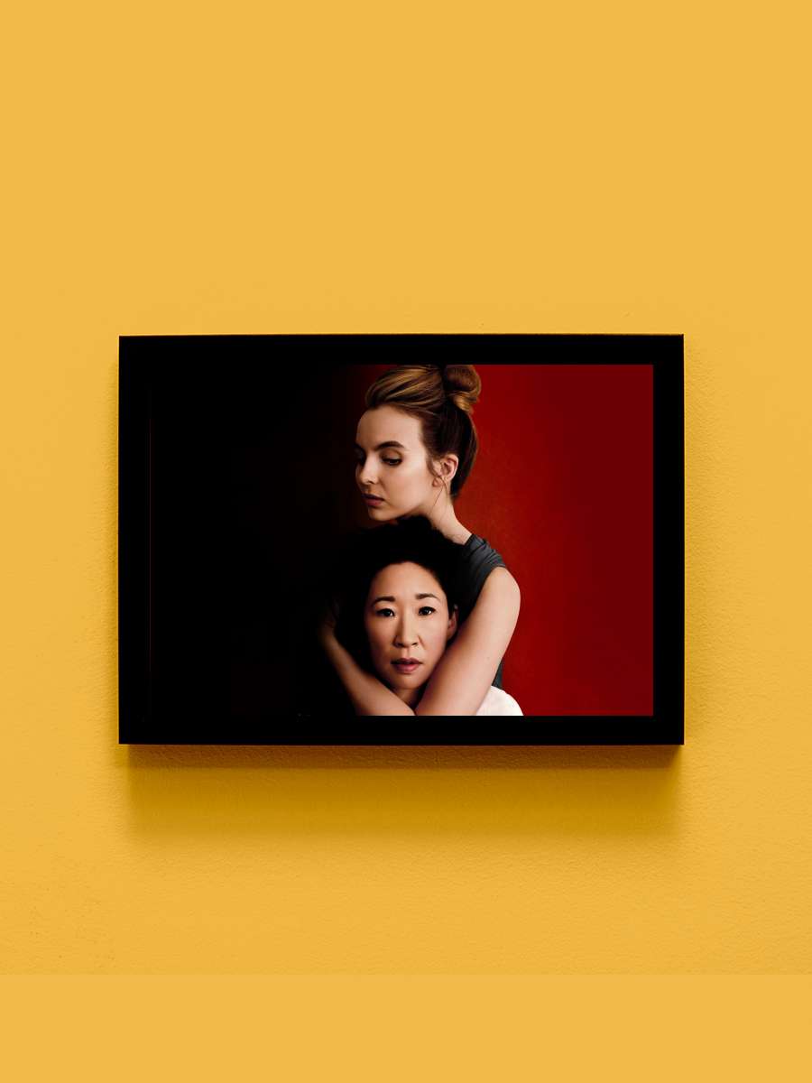 Killing Eve Dizi Tablo Siyah Çerçeveli Dizi Poster Duvar Tablo