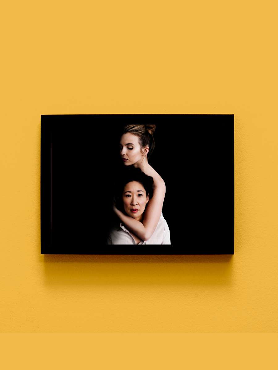 Killing Eve Dizi Tablo Siyah Çerçeveli Dizi Poster Duvar Tablo