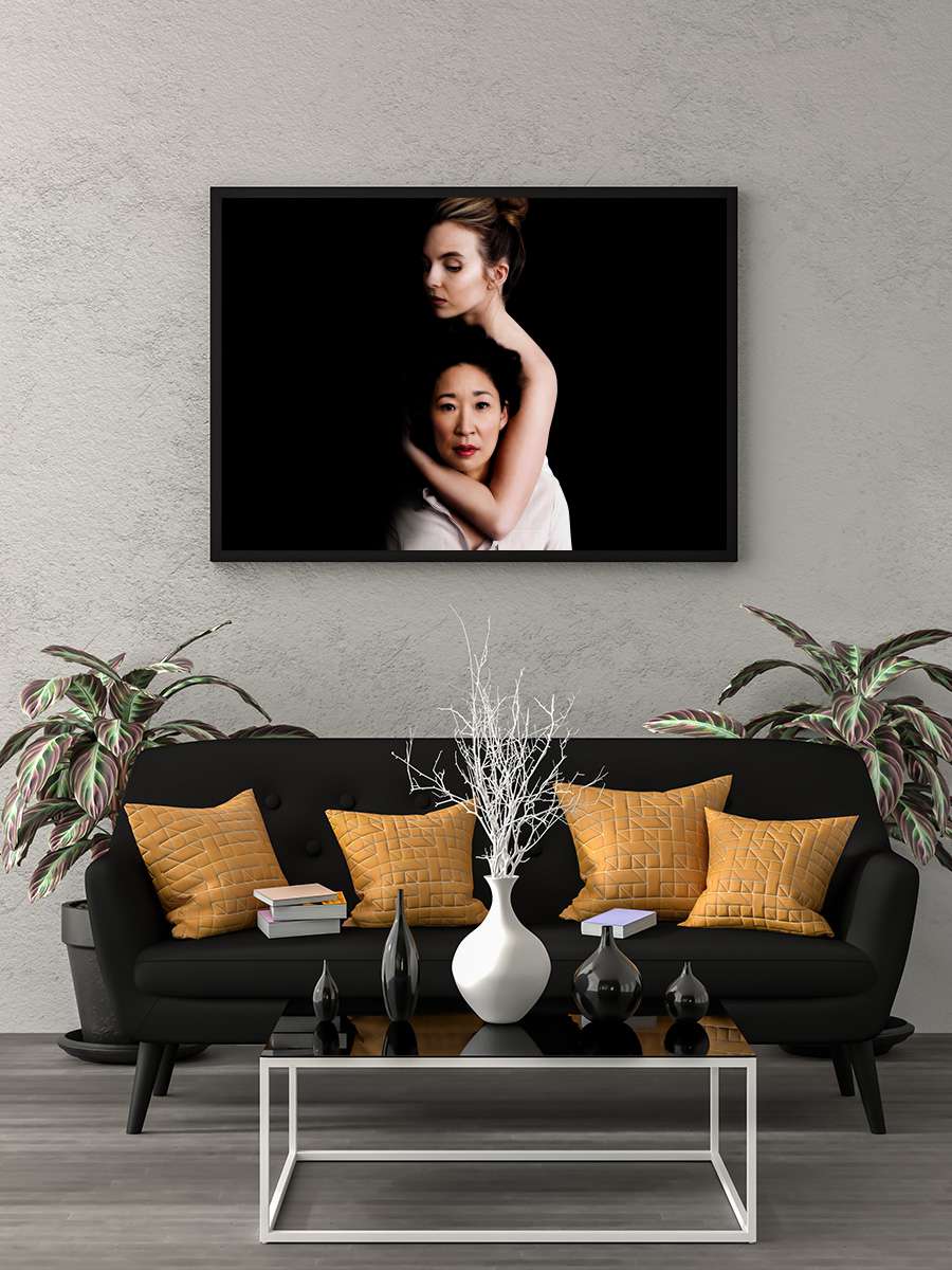 Killing Eve Dizi Tablo Siyah Çerçeveli Dizi Poster Duvar Tablo