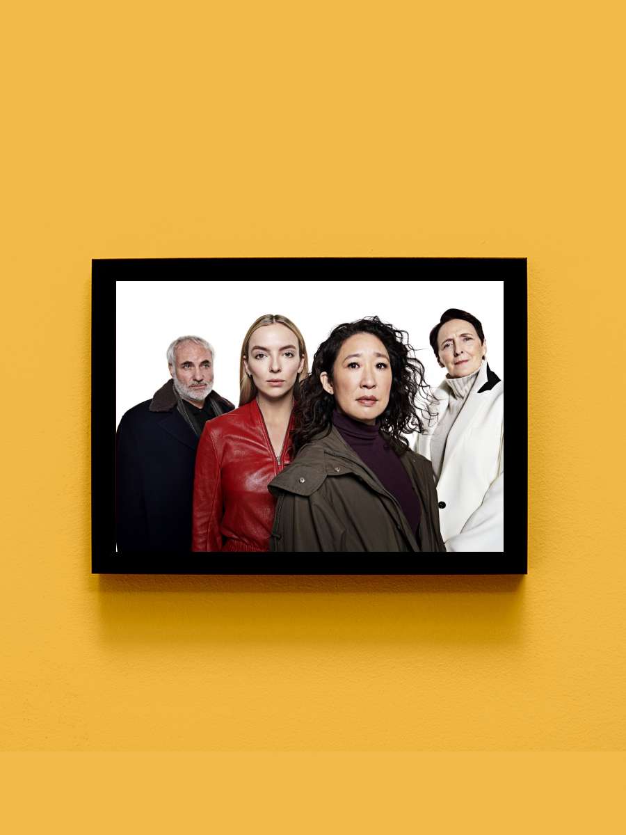 Killing Eve Dizi Tablo Siyah Çerçeveli Dizi Poster Duvar Tablo