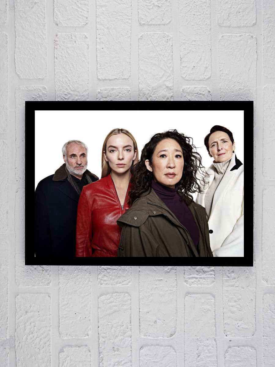 Killing Eve Dizi Tablo Siyah Çerçeveli Dizi Poster Duvar Tablo