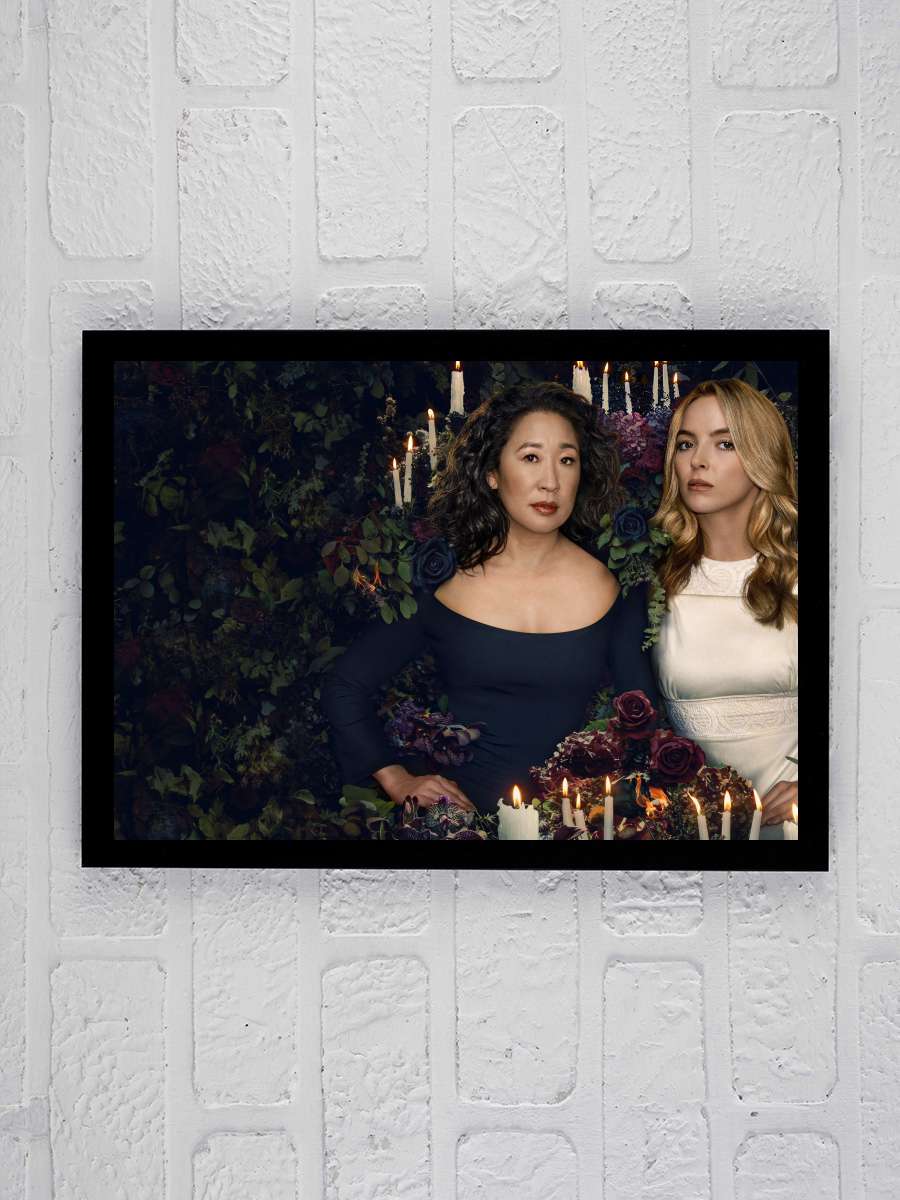 Killing Eve Dizi Tablo Siyah Çerçeveli Dizi Poster Duvar Tablo