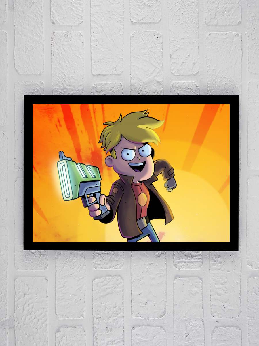 Son Uzay - Final Space Dizi Tablo Siyah Çerçeveli Dizi Poster Duvar Tablo