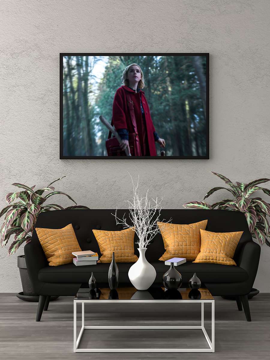 Chilling Adventures of Sabrina Dizi Tablo Siyah Çerçeveli Dizi Poster Duvar Tablo