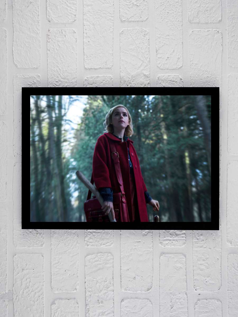 Chilling Adventures of Sabrina Dizi Tablo Siyah Çerçeveli Dizi Poster Duvar Tablo