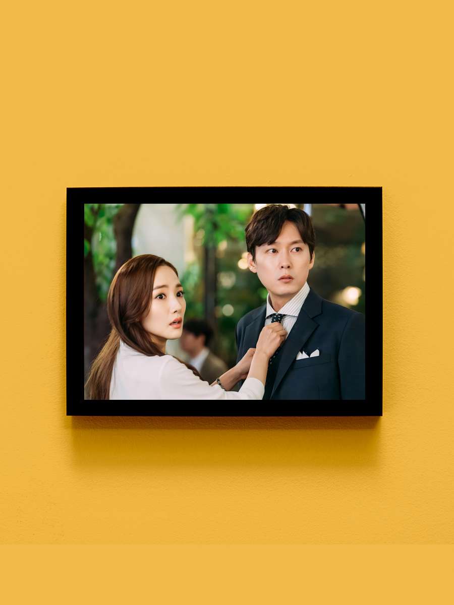 Why Secretary Kim - 김비서가 왜 그럴까 Dizi Tablo Siyah Çerçeveli Dizi Poster Duvar Tablo