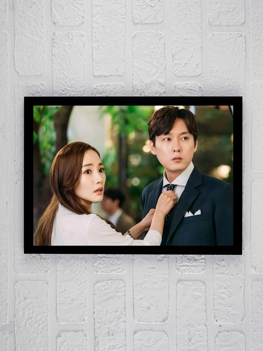 Why Secretary Kim - 김비서가 왜 그럴까 Dizi Tablo Siyah Çerçeveli Dizi Poster Duvar Tablo